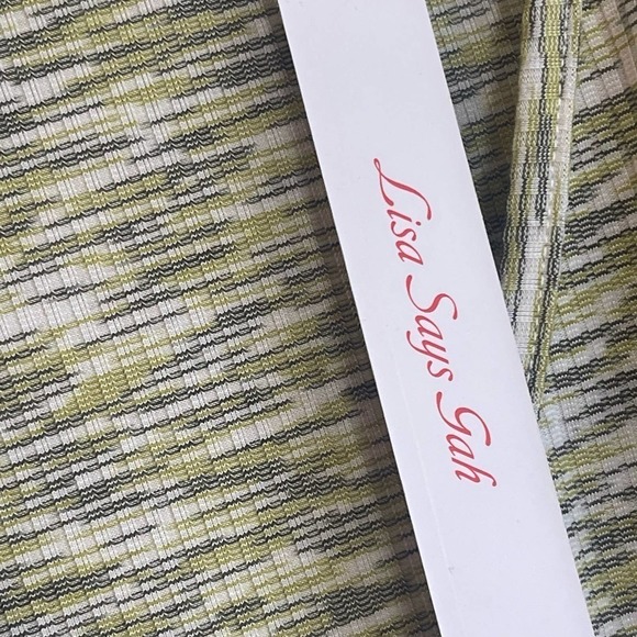 LISA SAYS GAH Lucille Long Sleeve Wrap Midi Dress in Flame Women's Size XS - Picture 10 of 13